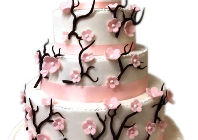 Wedding cake jardin japonais