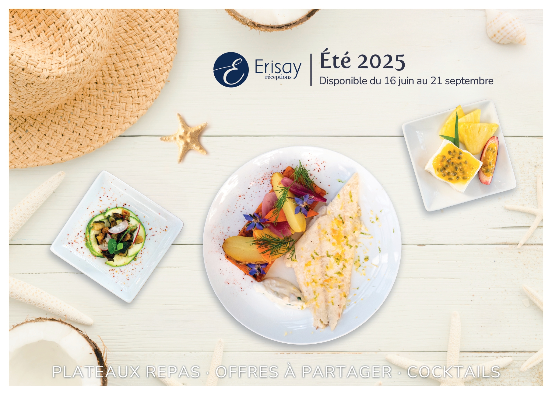 Plateaux Repas traiteur ERISAY